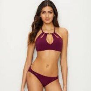 Robin Piccone Luca High Neck Bikini Set